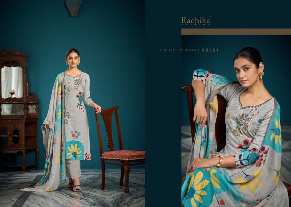 Radhika Azara Meera Cotton Digital Printed Dress Material